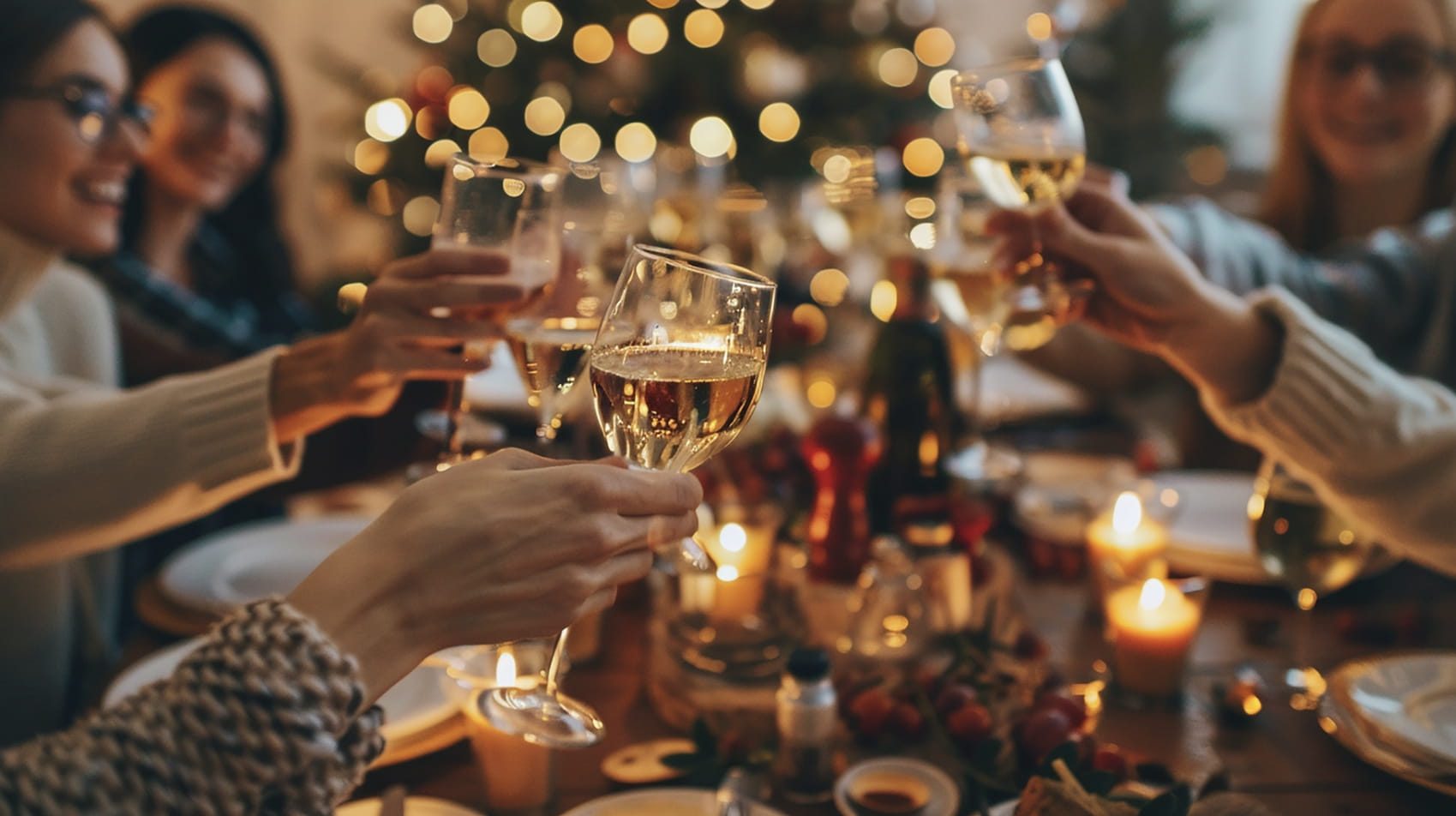 Soirée de Noël organisée pour des collaborateurs